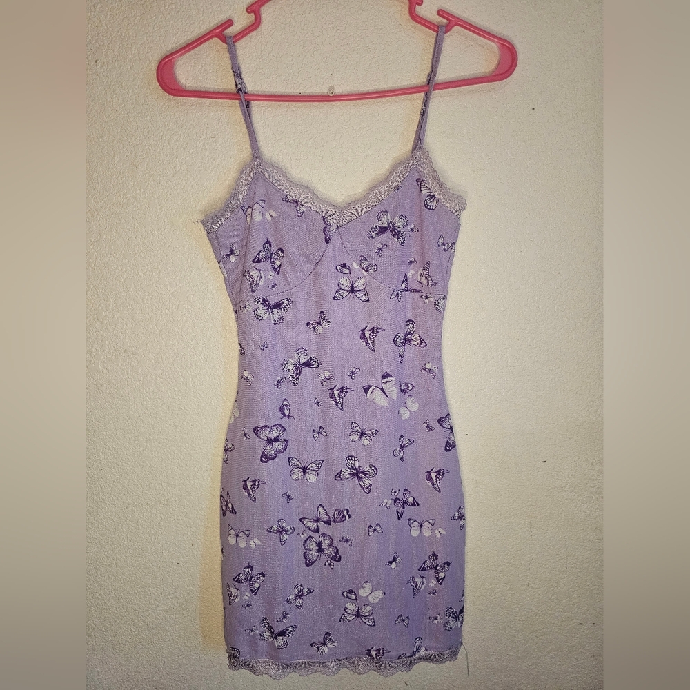 Full Tilt Lavender Butterfly Dress